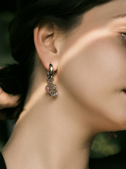 Серьги со съёмным элементом «Трансформер»