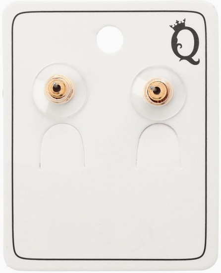 Серьги «Вытянутые сердечки»