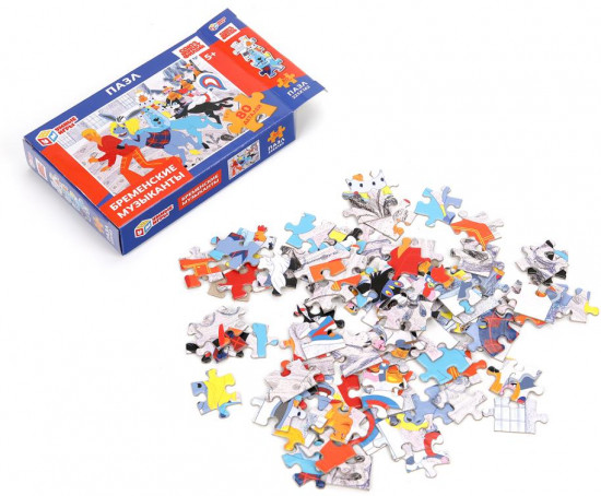 Пазл «Бременские музыканты»