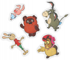 Игра-головоломка с фигурными деталями «Винни- Пух» - Фото 2