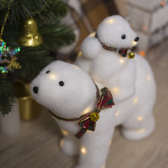 Фигура световая «Медведь и медвежонок» - Фото 3