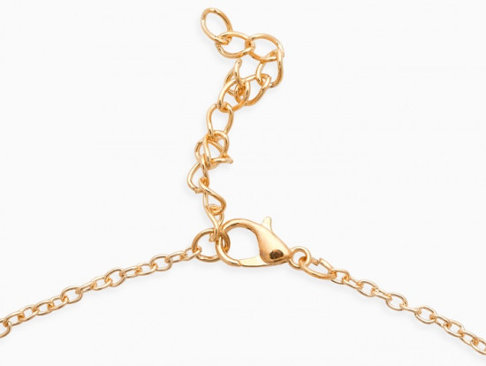 Кулон на цепочке «Вишенка граненая»