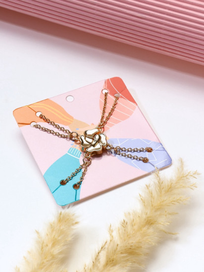 Комплект кулонов парных на цепочке «Неразлучники»