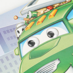 Книжка с глазками «Грузовичок и его друзья» - Фото 4