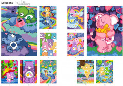 Раскраска по номерам «Les Bisounours» - Фото 3