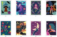 Раскраска по номерам «Sorcières. Coloriages mystères» - Фото 2