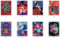 Раскраска по номерам «Sorcières. Coloriages mystères» - Фото 3