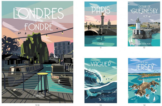 Раскраска по номерам «Escapades merveilleuses. Autour du monde. Coloriages mystères»