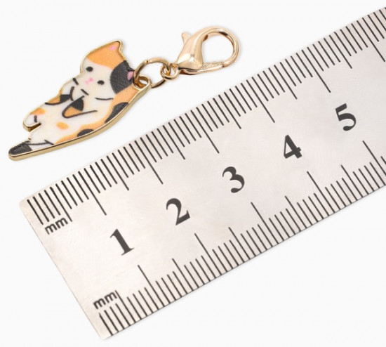 Шарм для браслета на карабине «Котёнок»