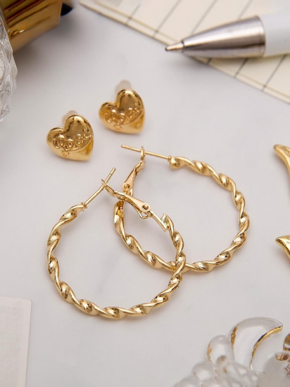 Набор серёг «Сердце»