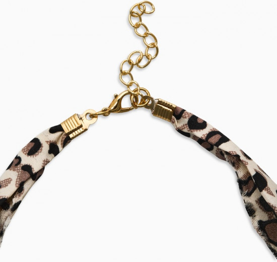 Колье «Леопард. Сердце»