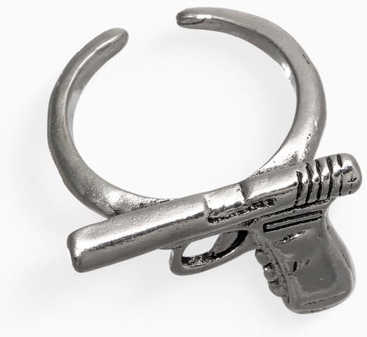 Кольцо «Gun пистолет»