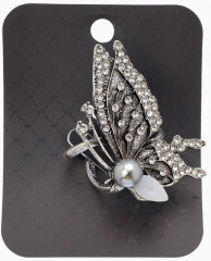 Кольцо для платка «Бабочка профиль» - Фото 3