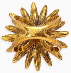 Кольцо для платка «Цветок астра» - Фото 2