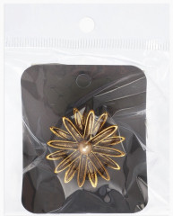 Кольцо для платка «Цветок астра» - Фото 5