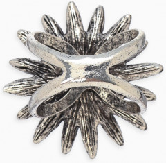 Кольцо для платка «Цветок астра» - Фото 2