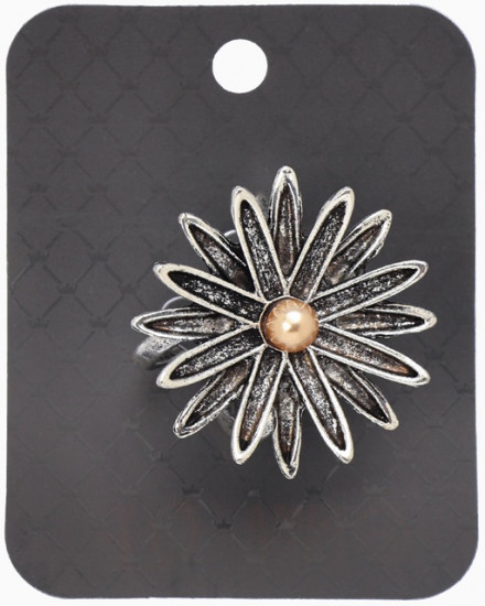 Кольцо для платка «Цветок астра»