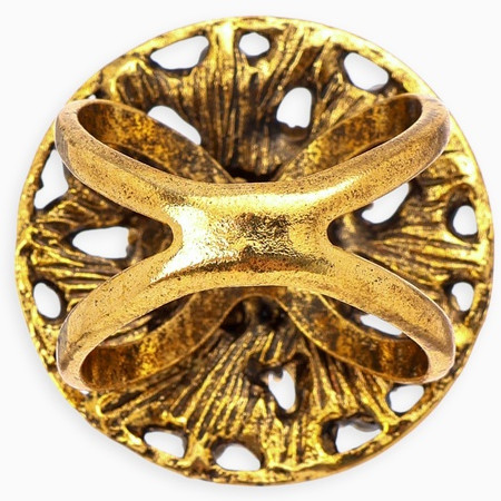 Кольцо для платка «Цветок в круге»