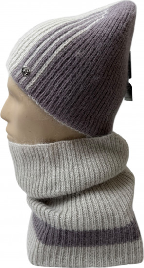 Шапка женская с хомутом