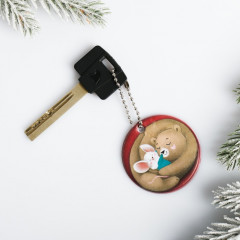 Брелок «Думаю о тебе» - Фото 1