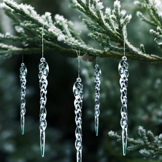 Набор новогодних украшений «Сосульки»
