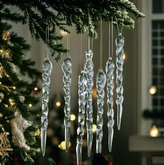 Набор новогодних украшений «Сосульки» - Фото 2