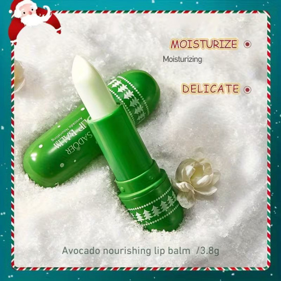 Новогодний подарочный набор бальзамов для губ