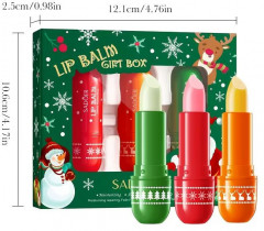 Новогодний подарочный набор бальзамов для губ - Фото 4