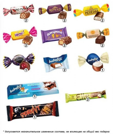 Сладкий подарочный набор «Книга»