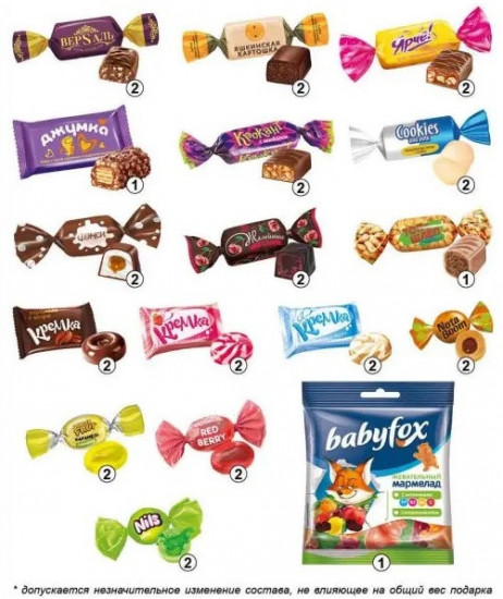 Сладкий подарочный набор «Мешочек малый»