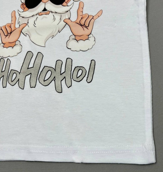 Футболка новогодняя детская «Но-но-но»