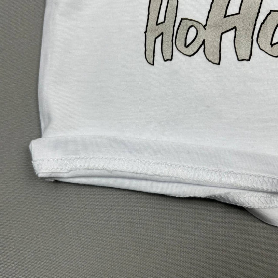 Футболка новогдняя детская «Но-но-но»