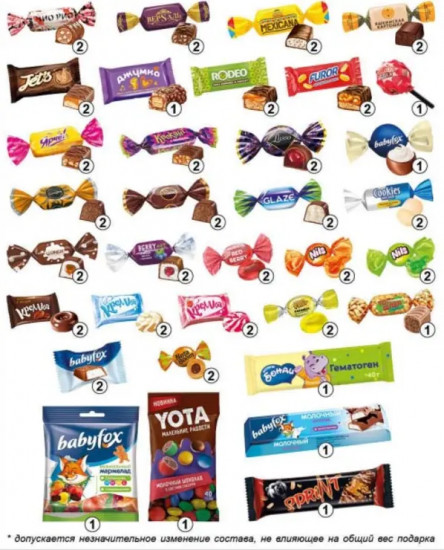 Набор подарочный новогодний «Мешочек с конфетами»