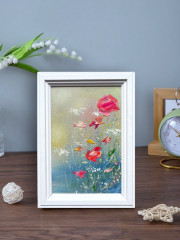 Картина-миниатюра маслом «Летнее настроение» - Фото 1