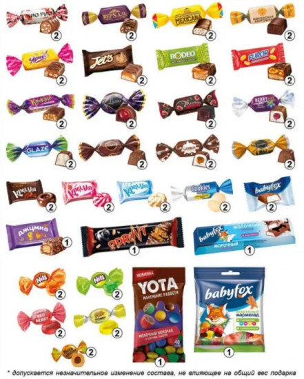 Набор подарочный новогодний «Игрушка Дед Мороз в синем»