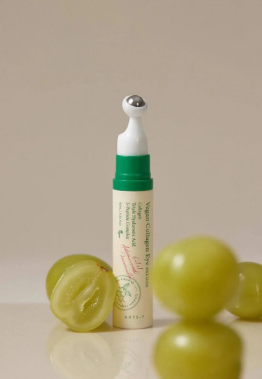 Пептидная сыворотка для век с массажным аппликатором «Vegan Collagen Eye Serum»