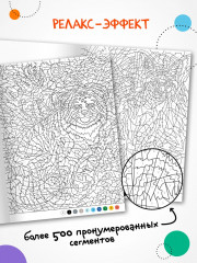 Раскрась по номерам. Коты и кошки - Фото 4