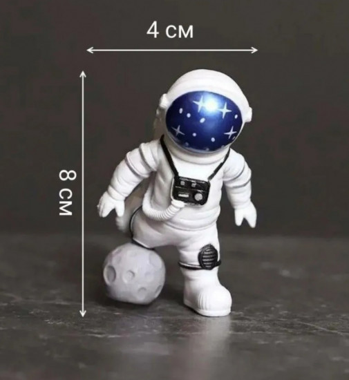 Набор фигурок-астронавтов для интерьера