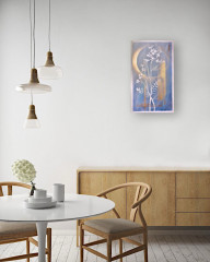 Панно «Цветы в сиянии» - Фото 1