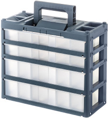 Ящик-органайзер для инструментов четырёхсекционный «Эксперт» - Фото 5