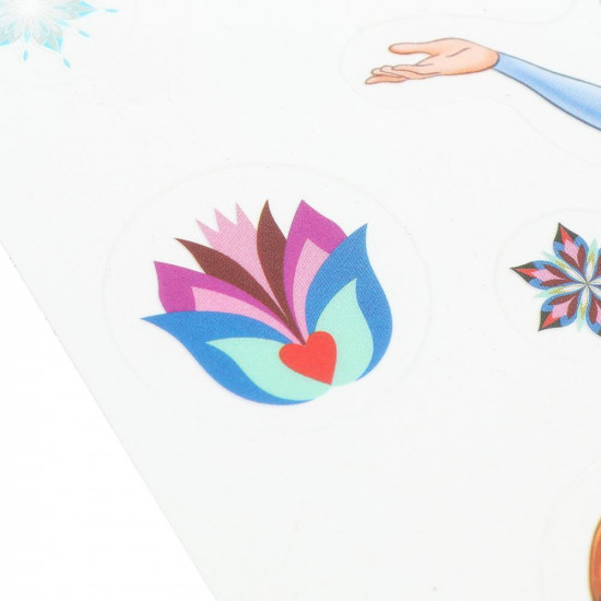 Картина наклейками «Снежная принцесса»