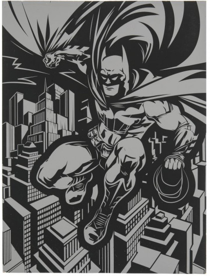 Гравюра «Бэтмен»