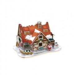 Рождественский домик 1 (с подсветкой) - Фото 1