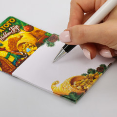 Магнит с блоком для записей «Богатого Нового года» - Фото 2