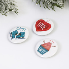 Значки закатные-мини «Любовь тебя найдет» - Фото 4