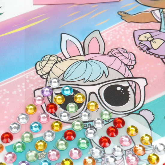 Картина наклейками «L.O.L»