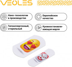 Набор детских пластырей с эффектом «тату» - Фото 1