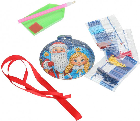 Алмазная мозаика «Дед Мороз»