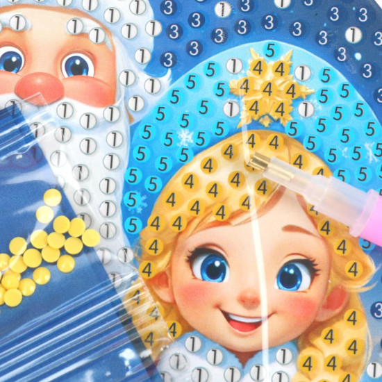 Алмазная мозаика «Дед Мороз»