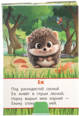 Книжка-панорамка «Лесные животные» - Фото 4